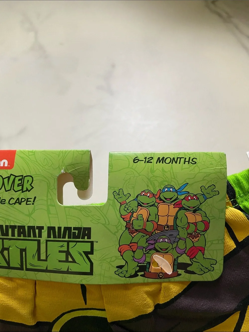 Nickelodeon Teenage Mutant Ninja Turtles Green Diaper Cover with Detachable Cape